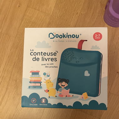 Bookinou, lecteur de livre pour enfant 