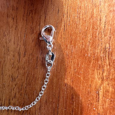 Zeitlose Vintage Style Kette (45cm) 925 Versilbert