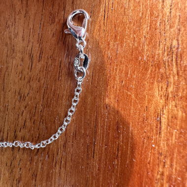 Zeitlose Vintage Style Kette (45cm) 925 Versilbert
