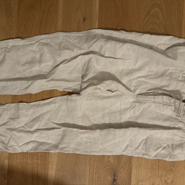 Zara Light beige casual pants