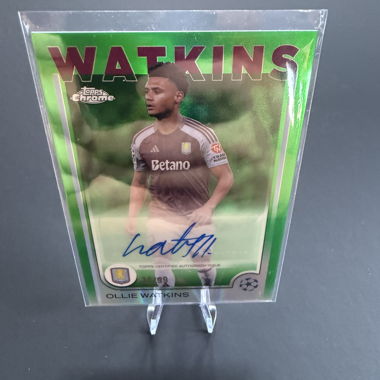 Carta autografata Ollie Watkins /99