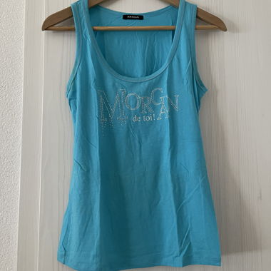 Turquoise Morgan Tank Top