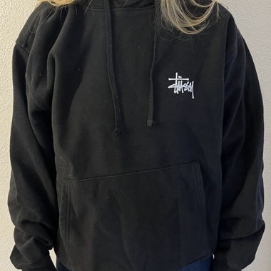 Sweat à capuche Stüssy noir