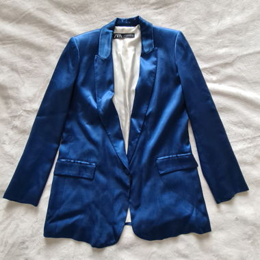 Blazer blu Zara S