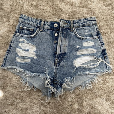 Short en jean Bershka