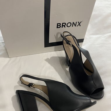 BRONX LEATHER MULES 