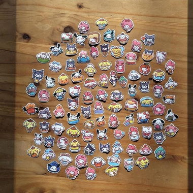 100 funny and cute Hello Kitty sticker stickers