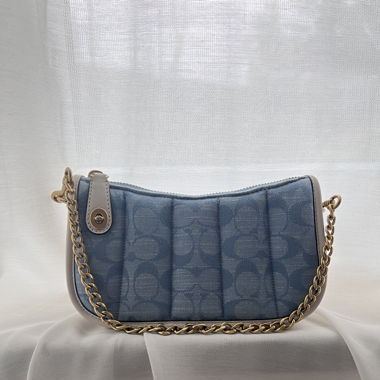 Denim Schultertasche 