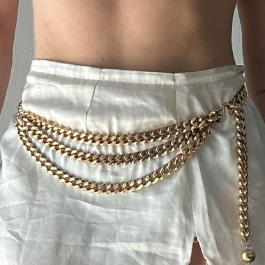 Fully adjustable chain belt
