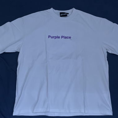 T-shirt blanc Purple Place