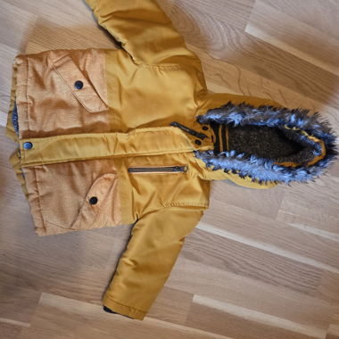 Yellow Kids’ Winter Jacket
