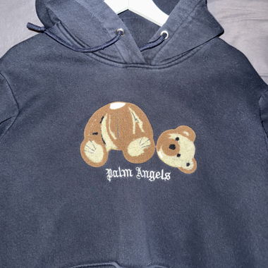 Schwarzer Hoodie von Palm Angels