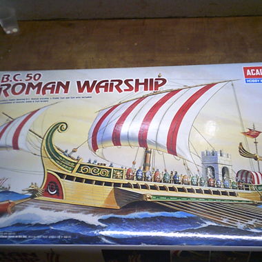 Kit modellistico della Roman Warship Academy