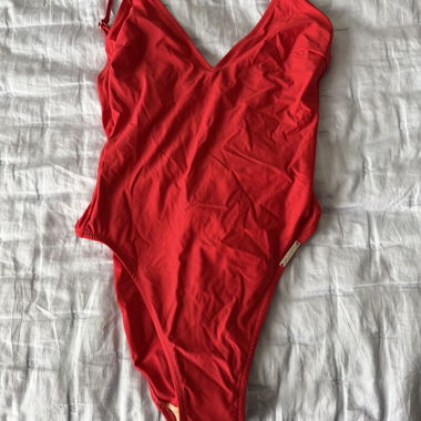 Costume da bagno rosso Charmel
