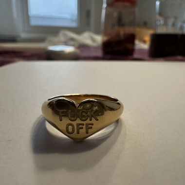 F. off ring  