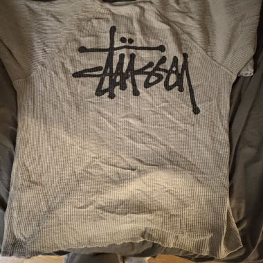 Stussy Longsleeve Waffle Shirt