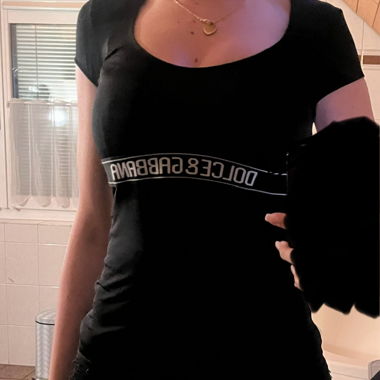 T-shirt nero Dolce & Gabbana