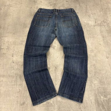 Jeans bleu droit