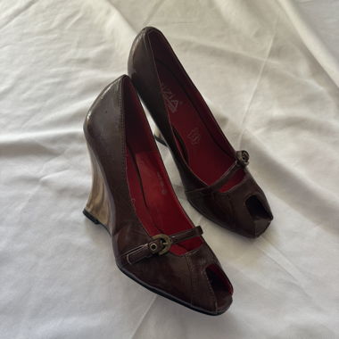 Wedges Keilpumps Peeptoe
