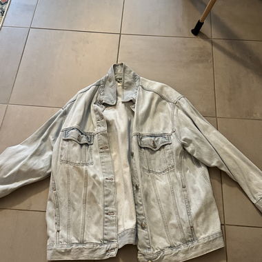 Topshop light blue denim jacket size EU 40