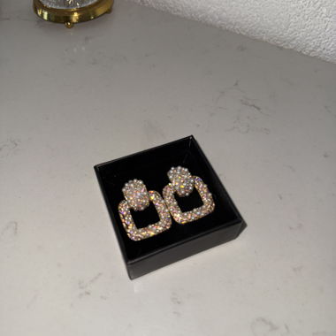 Boucles d'oreilles dorées