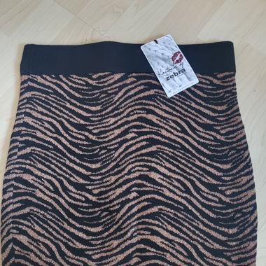 Jupe courte Zebra