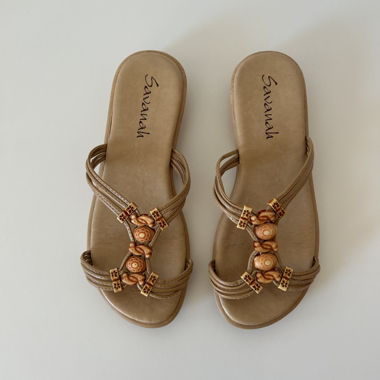 Sandales bohèmes vintage
