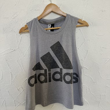 Canotta Adidas grigia