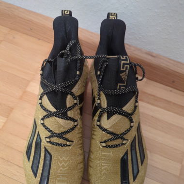 Adizero Three Stripes Young King Gold