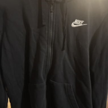 Black Nike Zip Hoodie