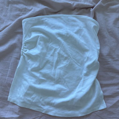 Haut bandeau blanc Bershka