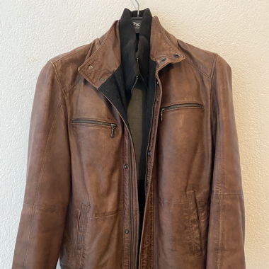 Veste en cuir - Lederjacke 