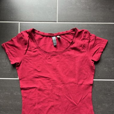 Kurzarm Shirt rot