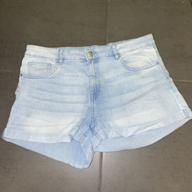 Jeans-look hot pants