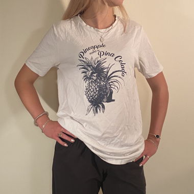 T-shirt graphique blanc