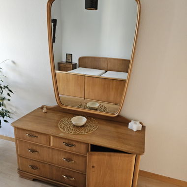 Komplettes Schlafzimmer massiv Holz 