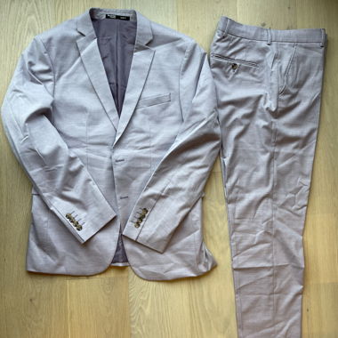 SELECTED HOMME Anzug in Flieder