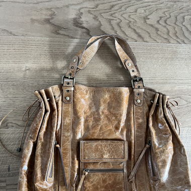 Silvio Tossi Tasche braun XXL