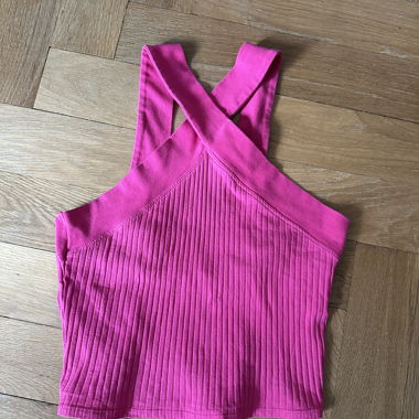 Top Court Rose Zara Taille M