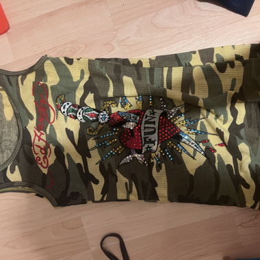 Ed Hardy Camouflage Tank Top