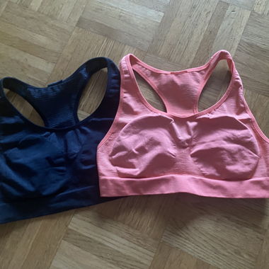 2er-Pack Sport-BHs