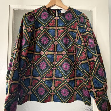 Blouse brodée Sézane