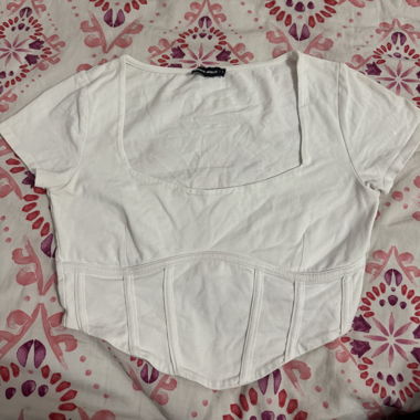 Weisses Tally Weijl Top Gr. S