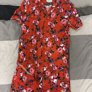 SikSilk Floral-Shirt-Set