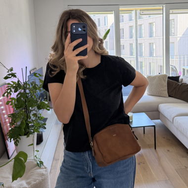 Borsa a tracolla marrone Parfois