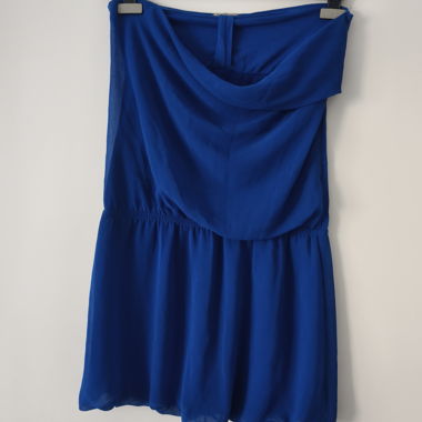 Robe courte Intimissimi bleu intense, modèle bandeau