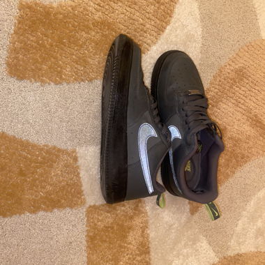 Nike Air Force 1 Low Grau Volt