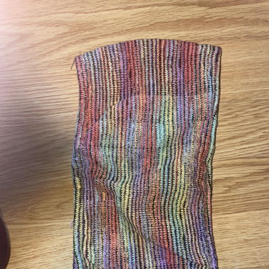 Hippie/Boho TubeTop in Regenbogenfarben