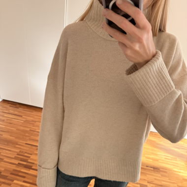 Pull en maille Someday en laine beige 38