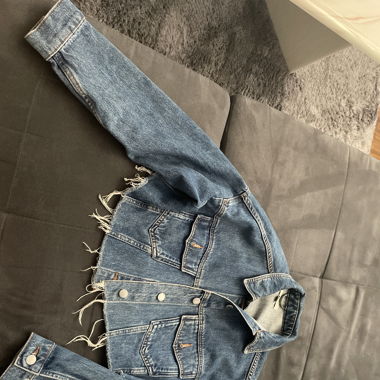 Crop Jeansjacke